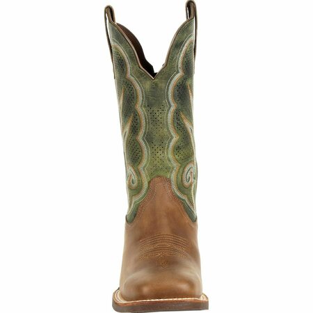Durango Lady Rebel Pro  Women's Ventilated Olive Western Boot, Dusty Brown/Olive Green, W, Size 9 DRD0378